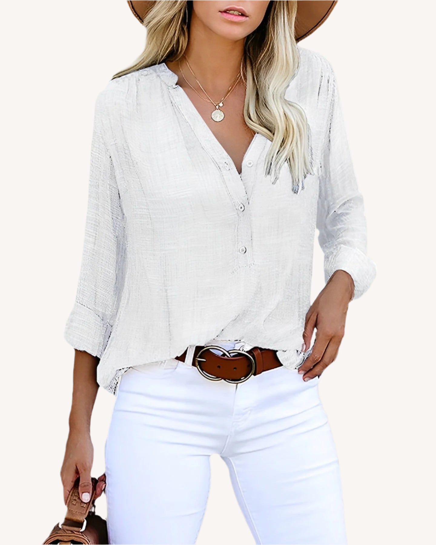 Aspen Button-down Leinenhemd