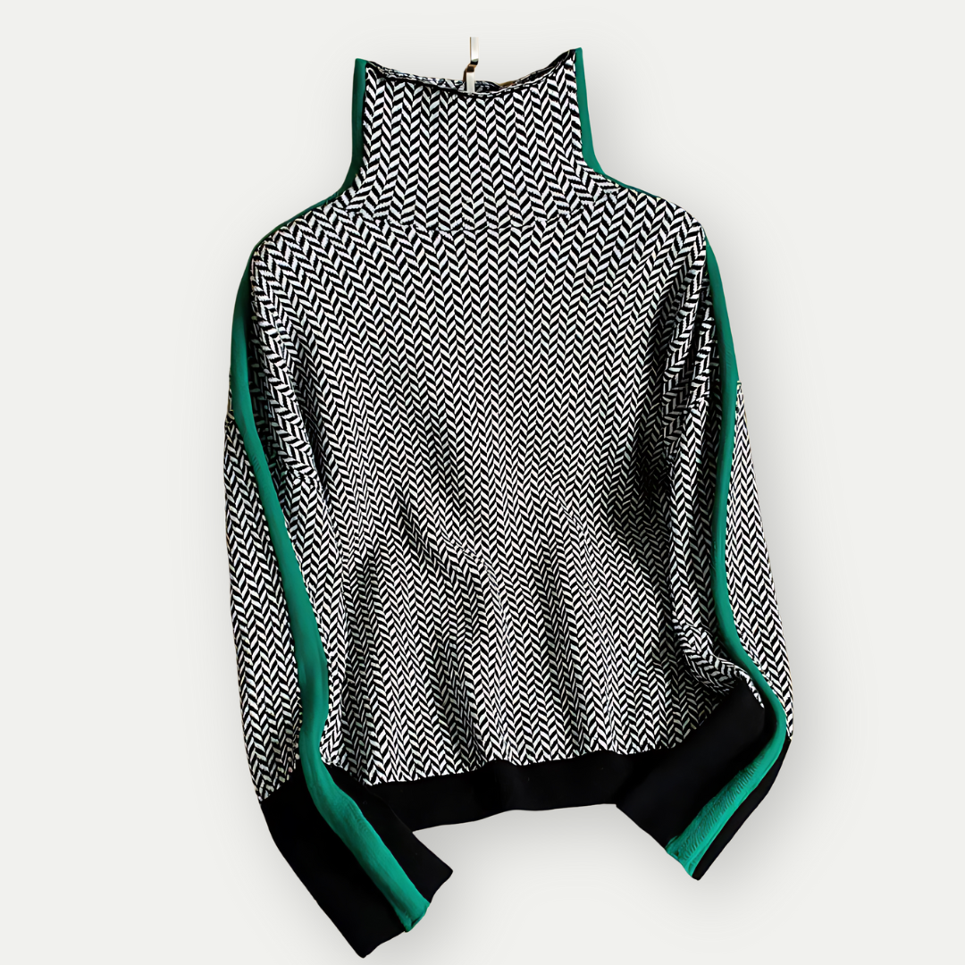 Clauzia | Damen Moderne Winter Pullover | Lange Ärmel