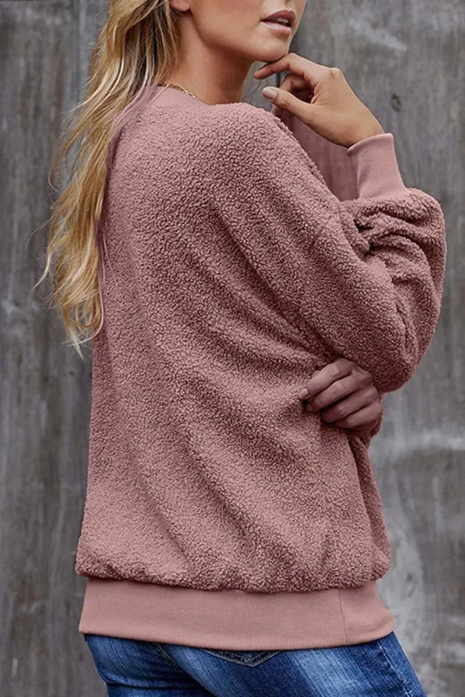 Damiana-Lässiger bequemer Pullover für jeden Tag