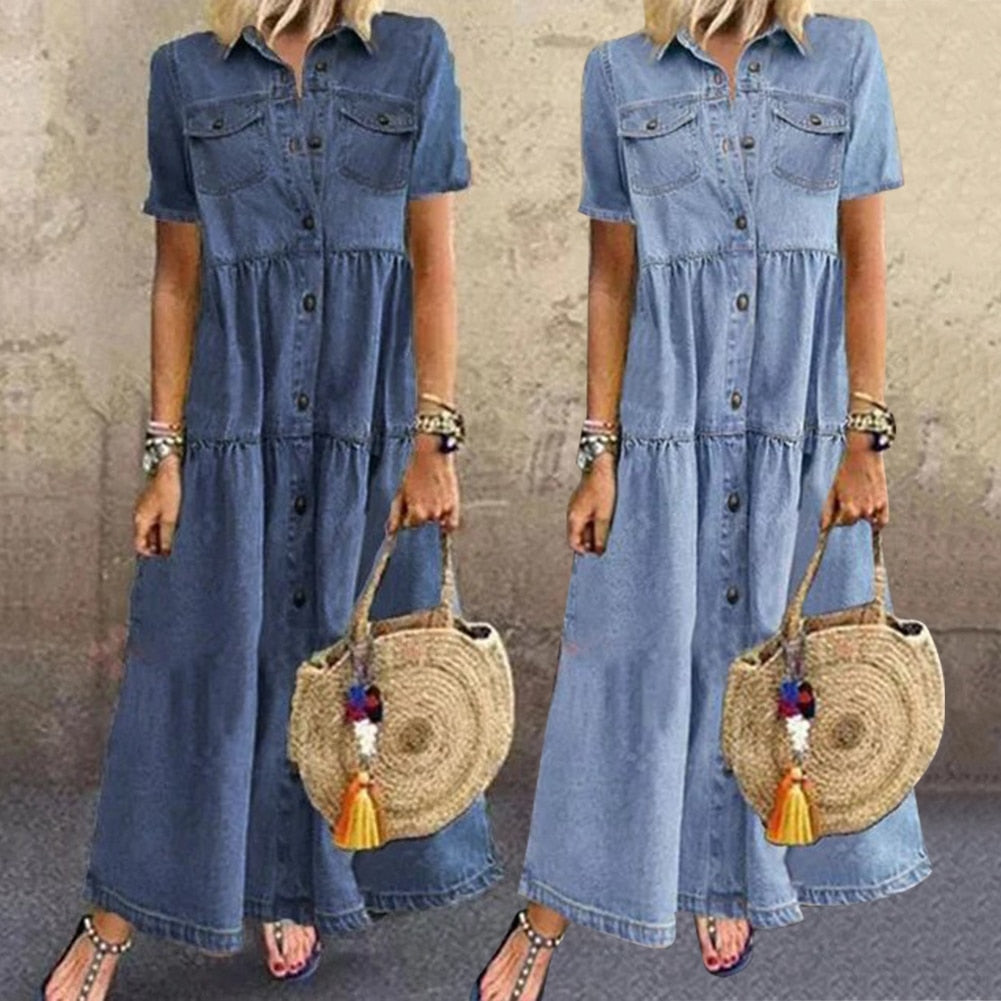 Gillian - Denim-Kleid für Damen