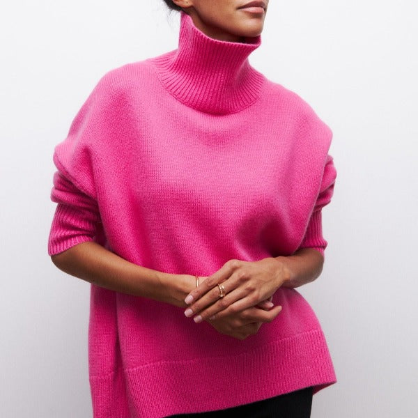 Katrielle | Damen Rollkragen Pullover | Winter