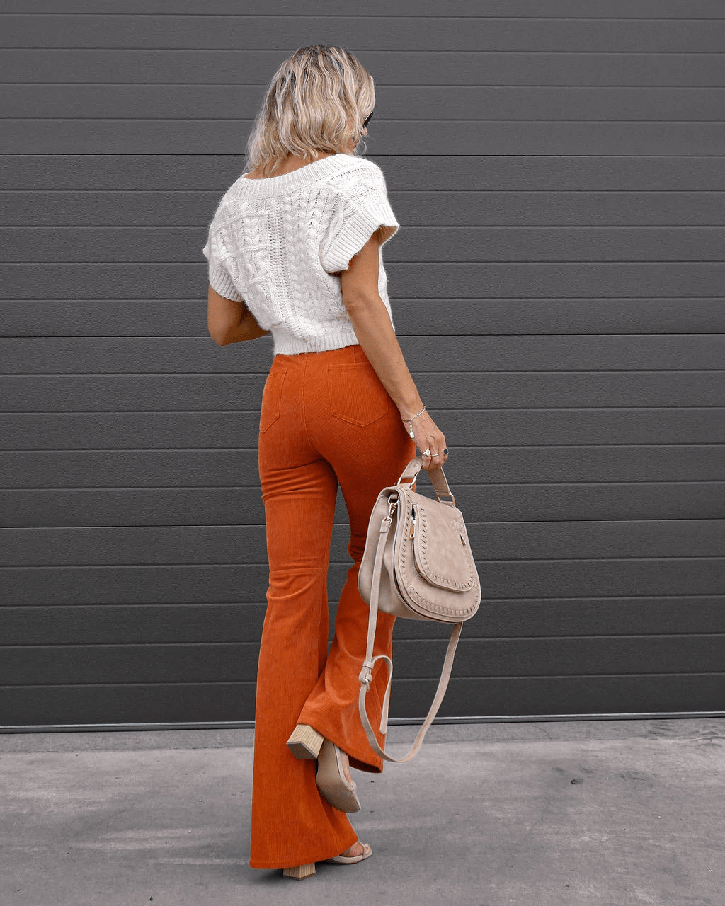 Mila - Stilvoll Flare Beute-Jeans