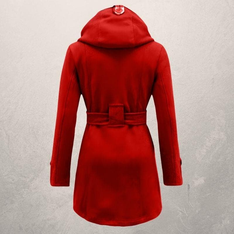 Damen Warme Winter Mantel | Taillengürtel
