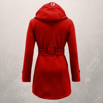 Damen Warme Winter Mantel | Taillengürtel
