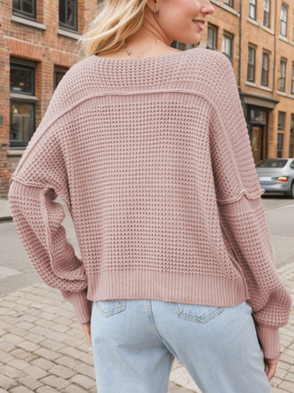 Hollis - Damenpullover mit V-Ausschnitt