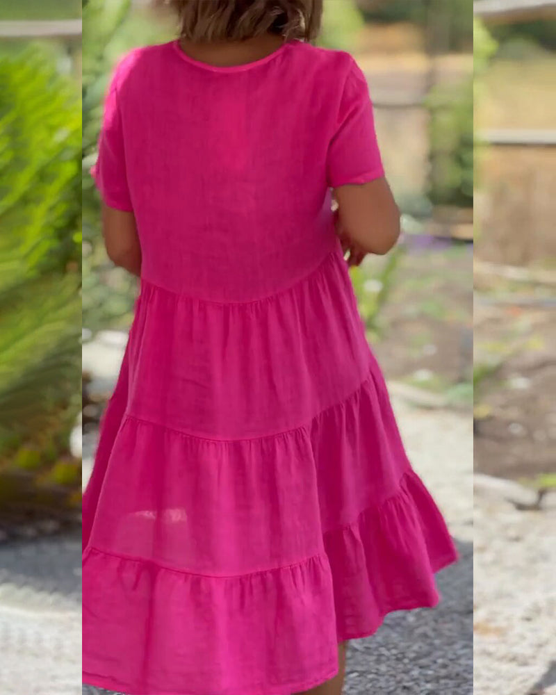 Rylee | Elegant V-Neck Dress