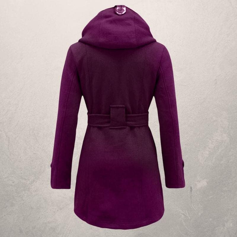 Damen Warme Winter Mantel | Taillengürtel