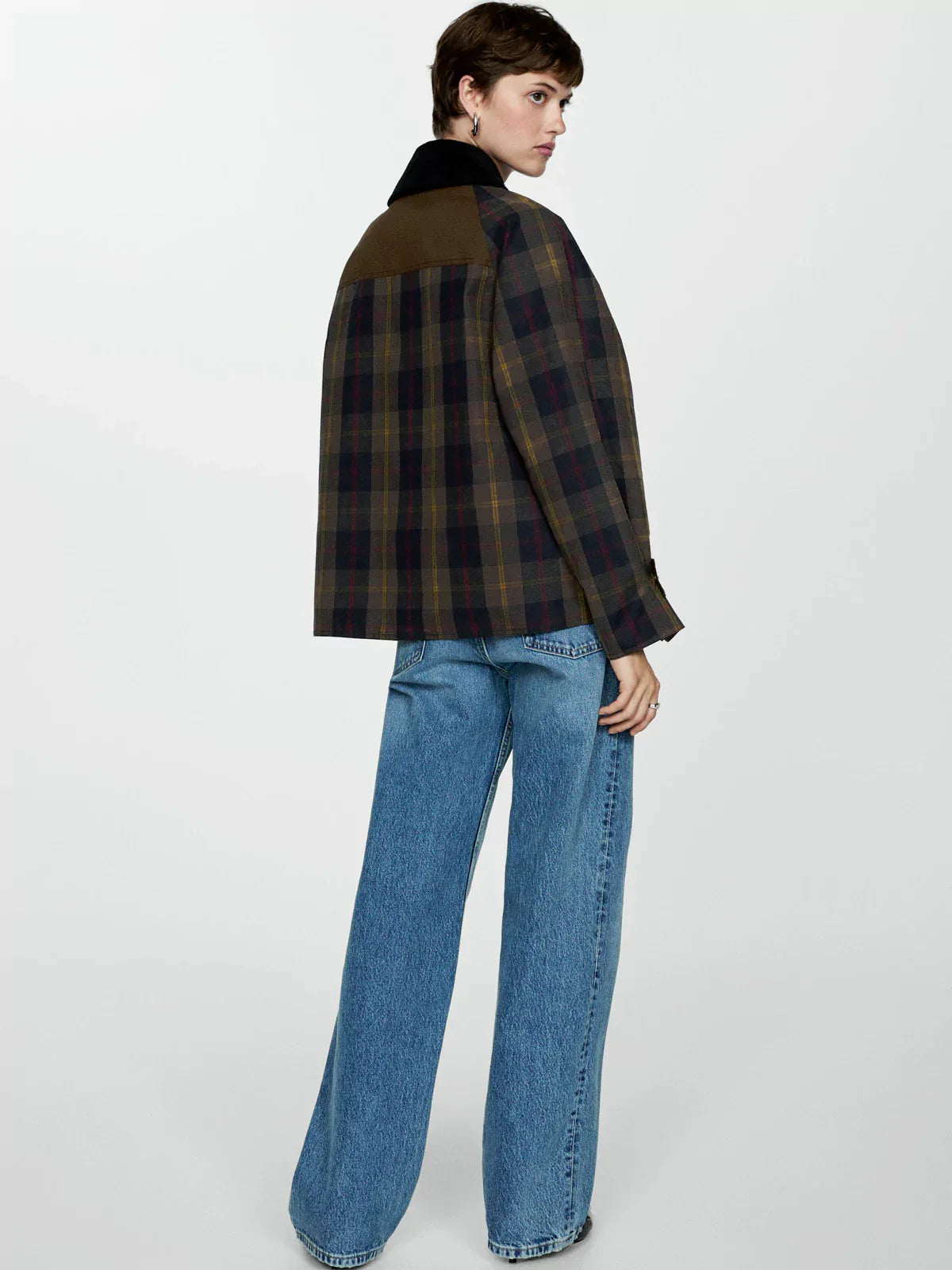 LINA - URBAN CHIC PLAID JACKET