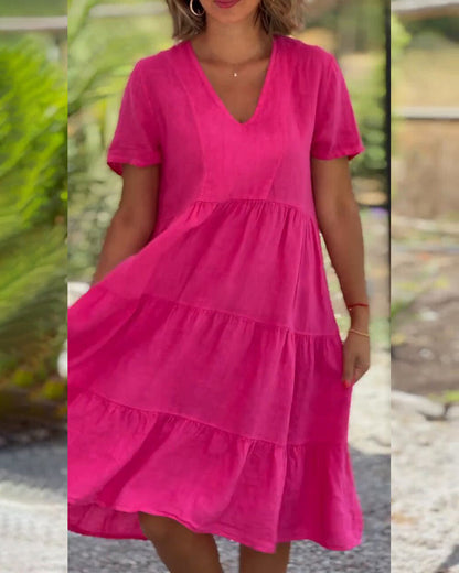 Rylee | Elegant V-Neck Dress