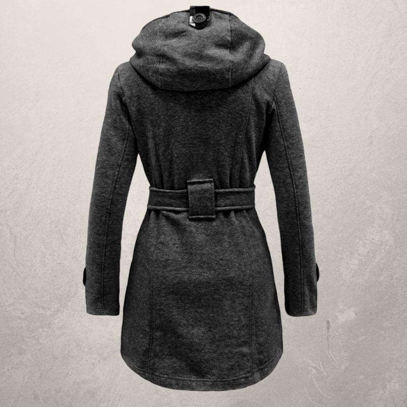 Damen Warme Winter Mantel | Taillengürtel