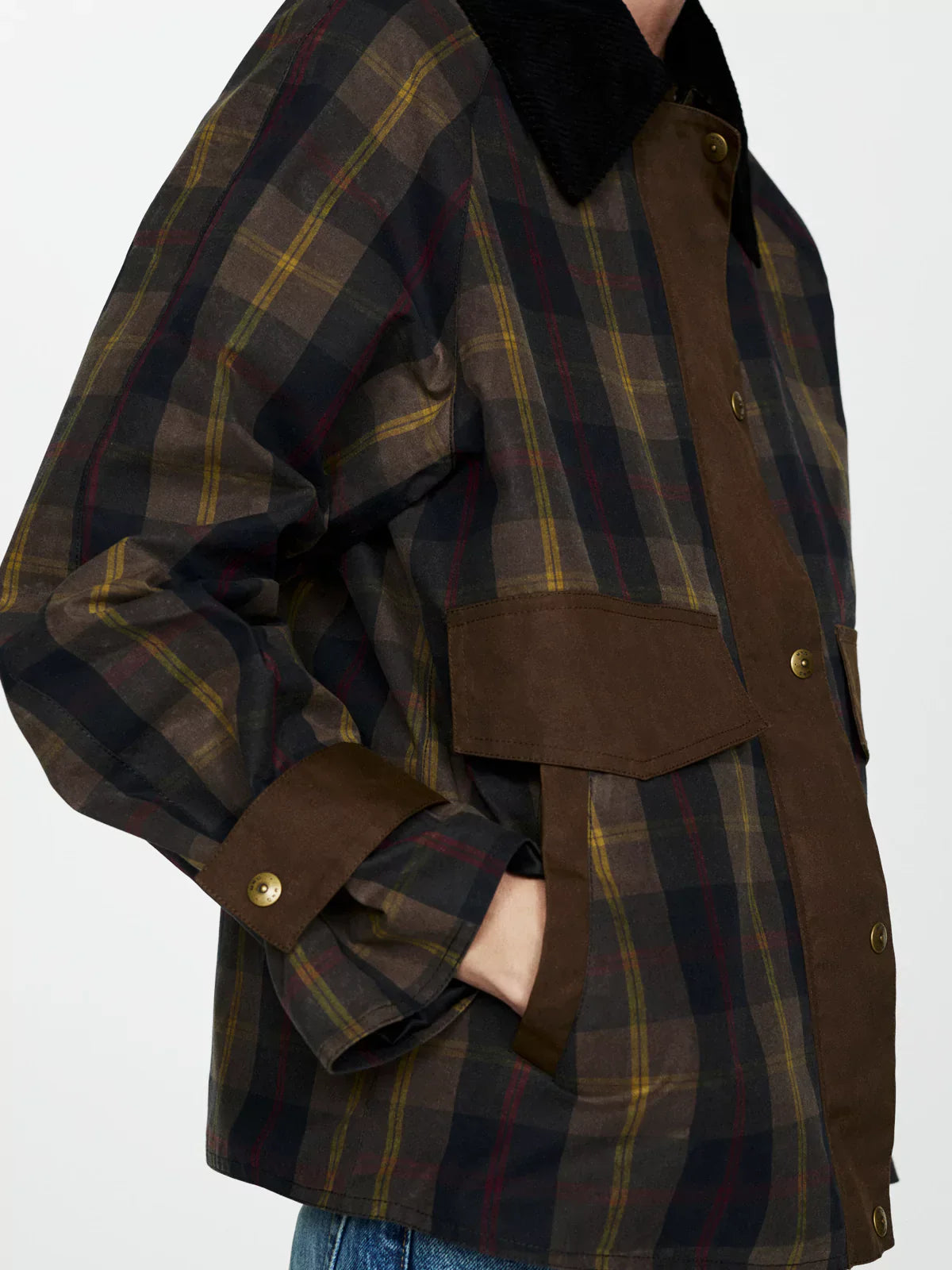 LINA - URBAN CHIC PLAID JACKET