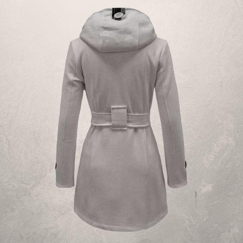Damen Warme Winter Mantel | Taillengürtel