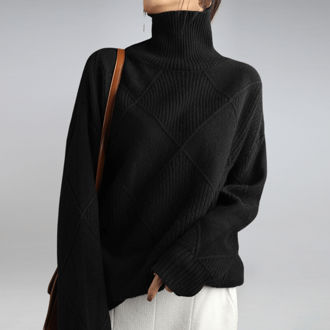 Jessica - Warmer Rollkragenpullover für Damen