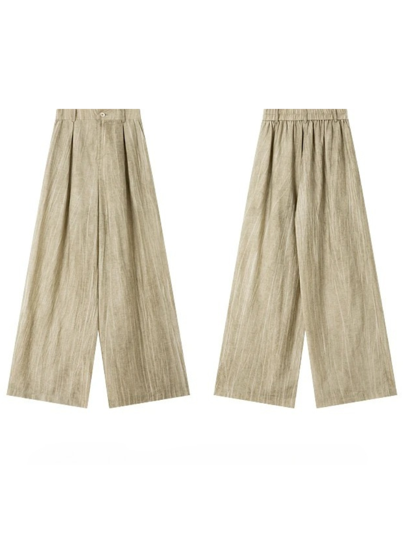 Elisabeth | Damen Set mit Langarmbluse & Weit geschnittener Hose