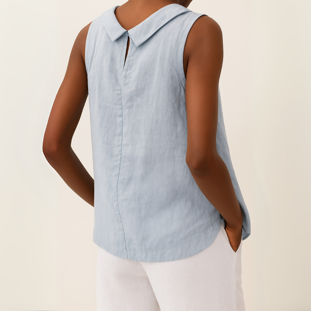 Audrina - Elegant Sleeveless Top