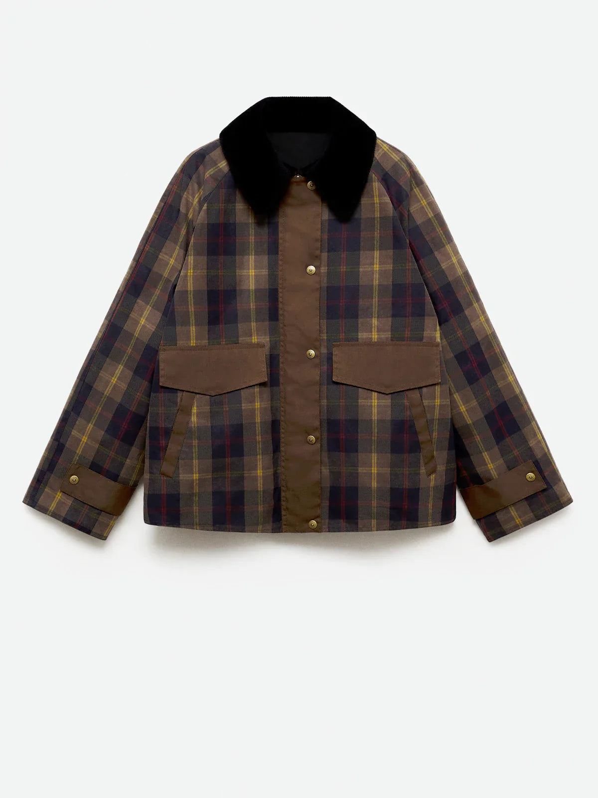 LINA - URBAN CHIC PLAID JACKET