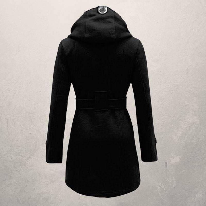 Damen Warme Winter Mantel | Taillengürtel