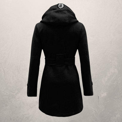 Damen Warme Winter Mantel | Taillengürtel