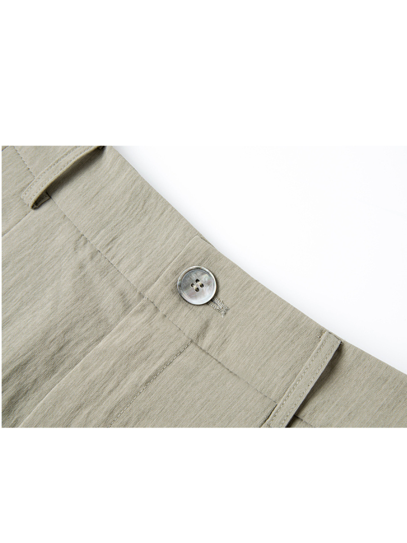 Augusta | Elegantes Set mit Kurzarmbluse & Weitbeiniger Hose