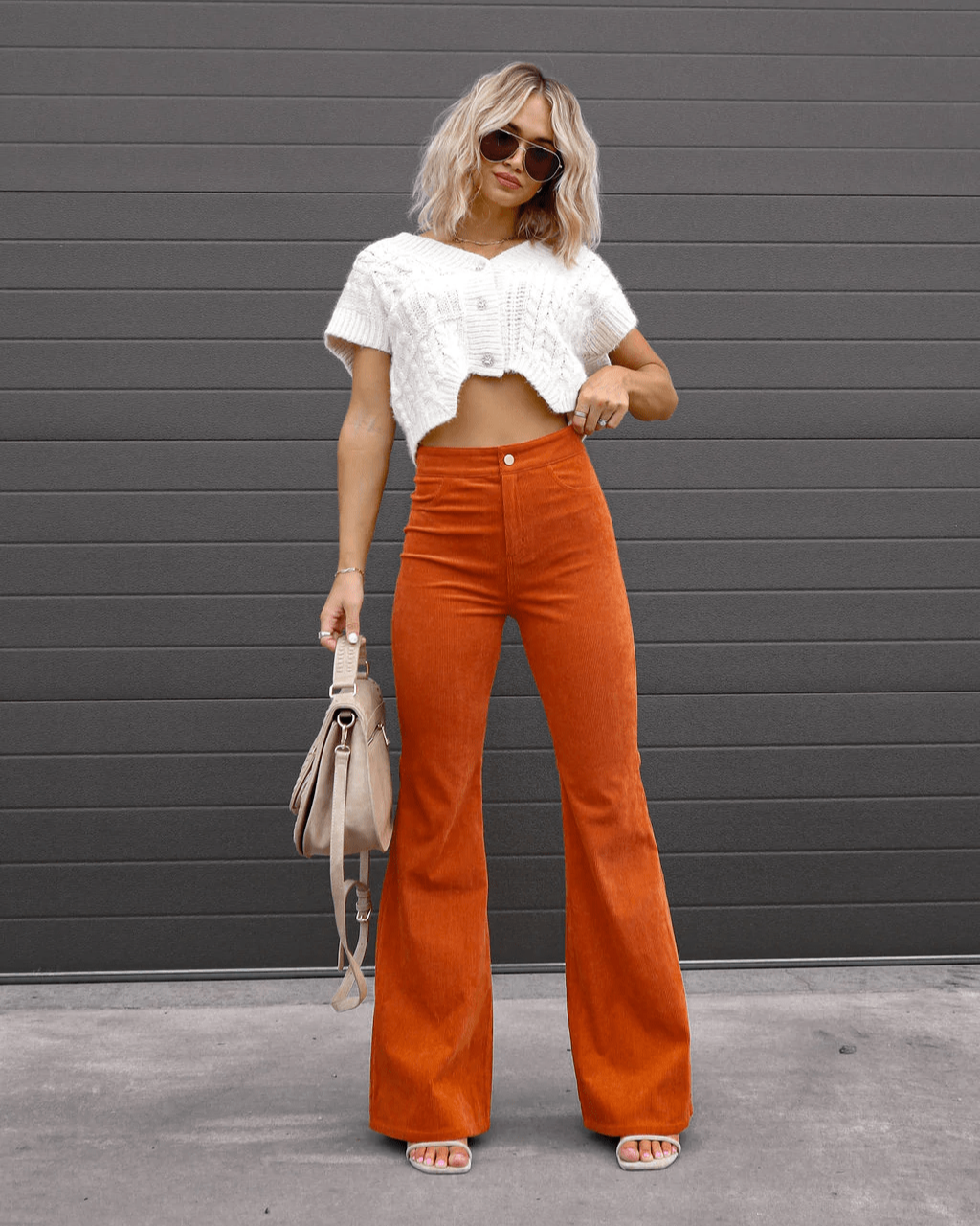 Mila - Stilvoll Flare Beute-Jeans