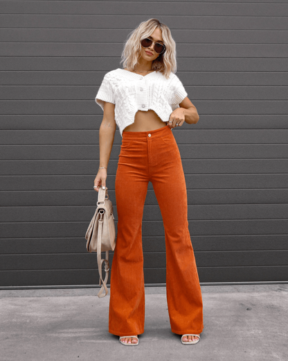 Mila - Stilvoll Flare Beute-Jeans