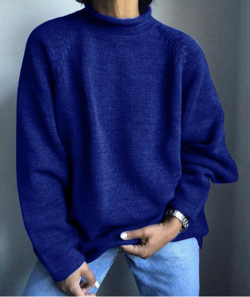 Jersey - Einfarbiger Pullover