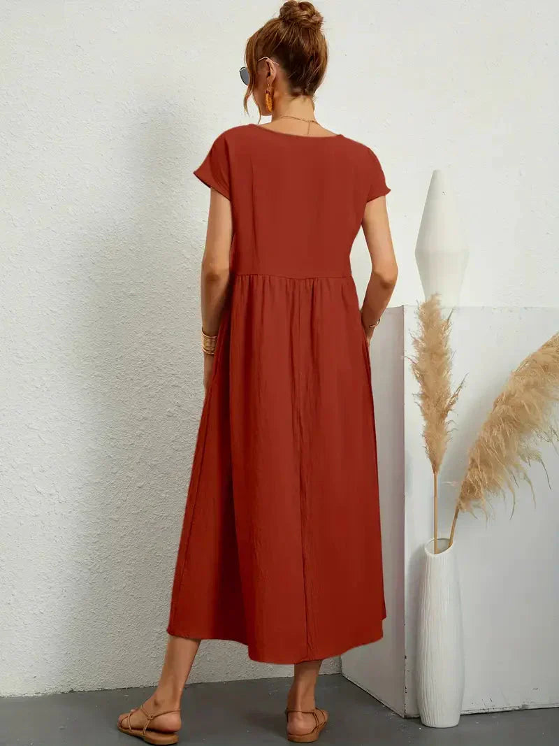 Fallyn - Langes Damenkleid