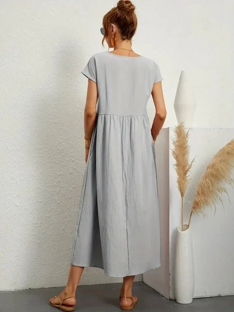 Fallyn - Langes Damenkleid