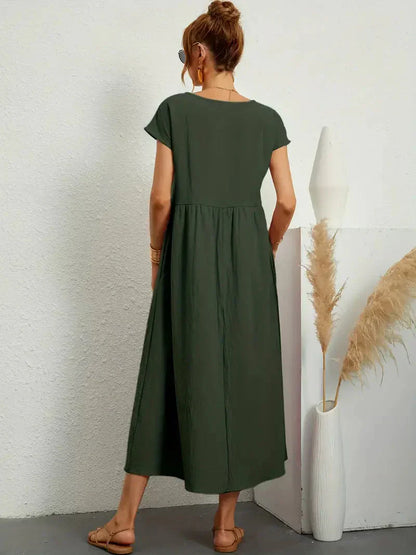 Fallyn - Langes Damenkleid