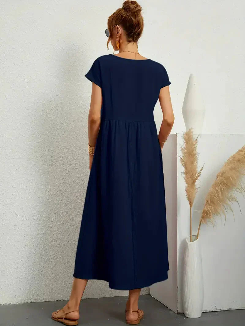 Fallyn - Langes Damenkleid