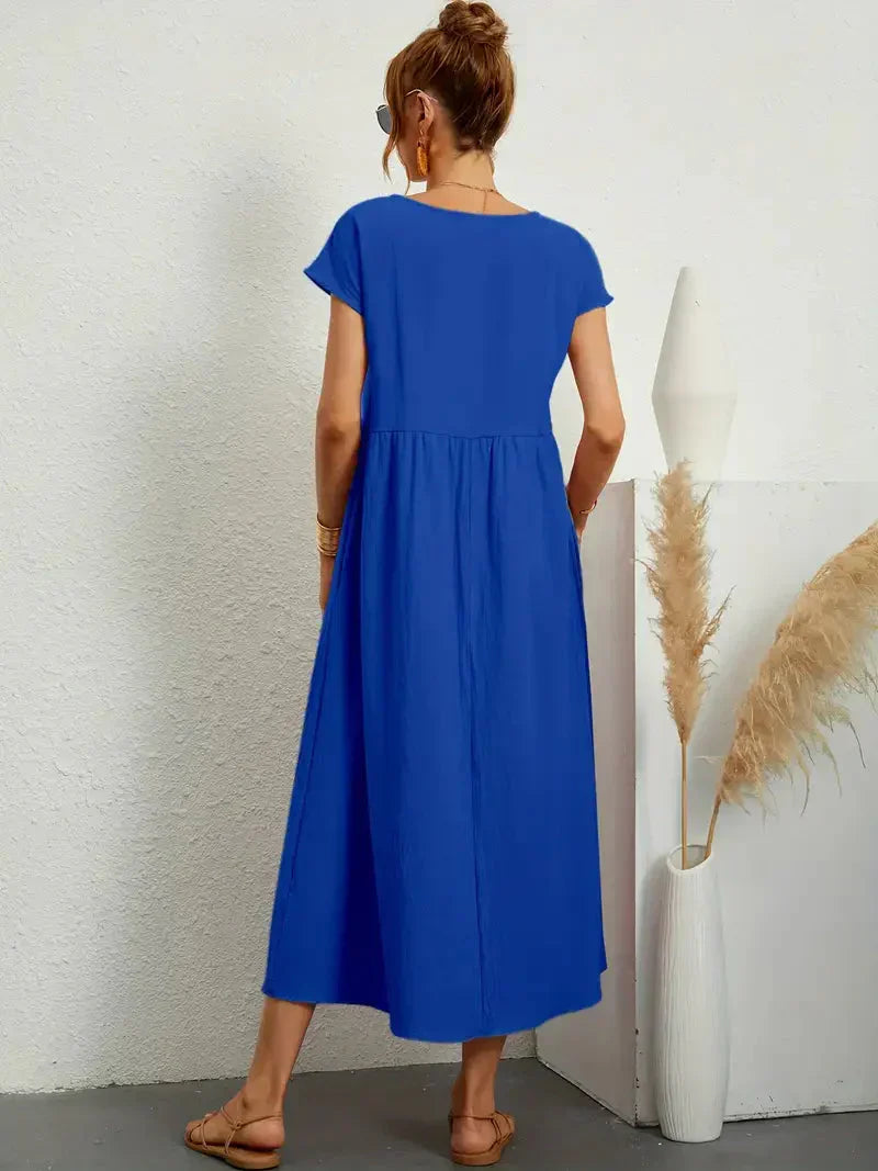 Fallyn - Langes Damenkleid