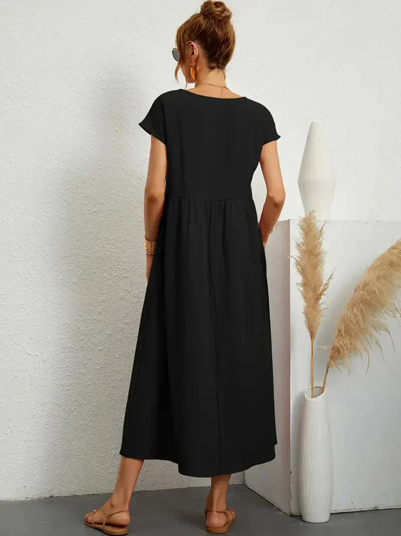 Fallyn - Langes Damenkleid
