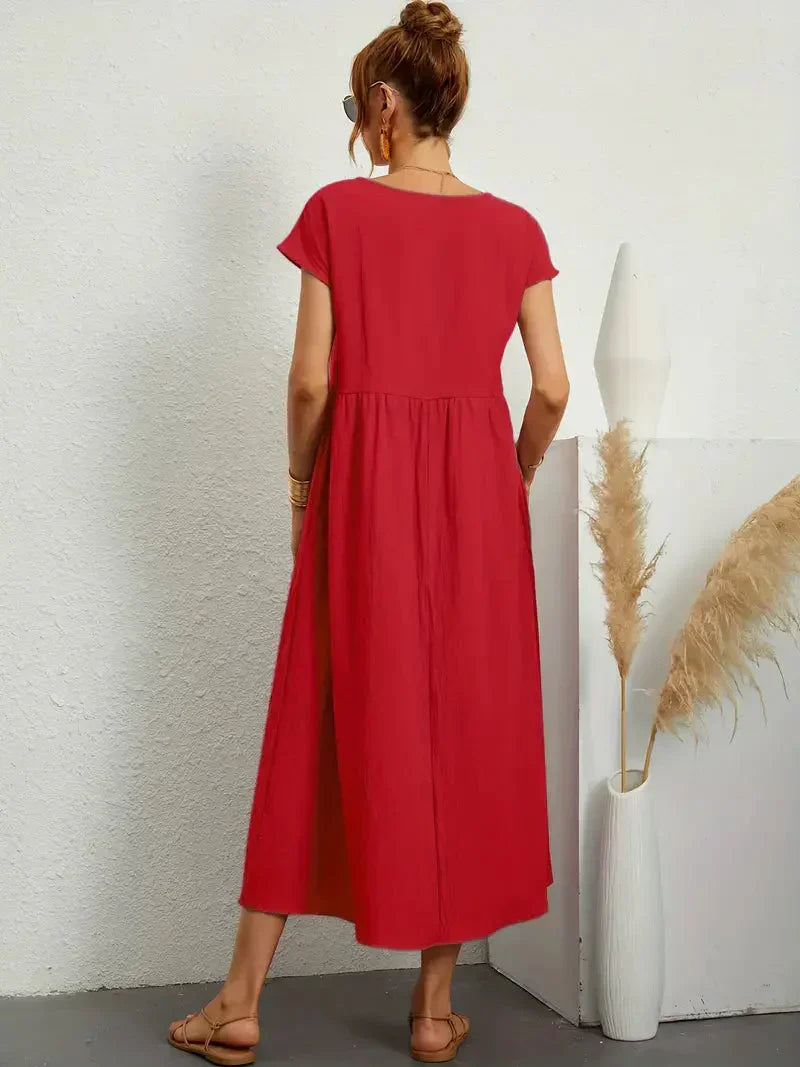 Fallyn - Langes Damenkleid