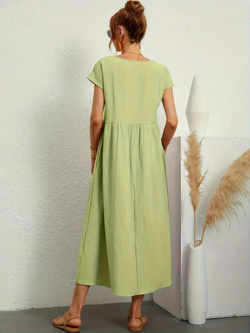 Fallyn - Langes Damenkleid