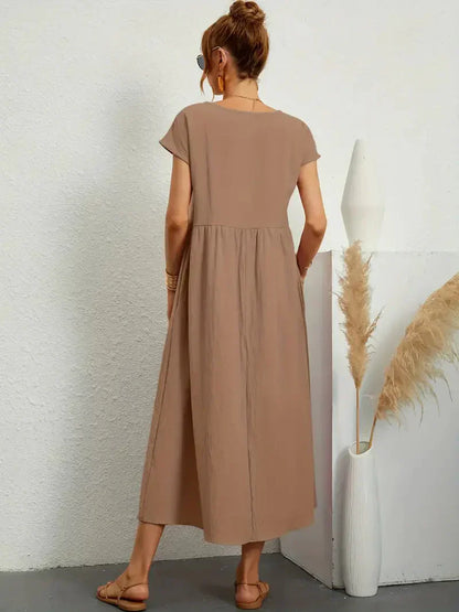 Fallyn - Langes Damenkleid