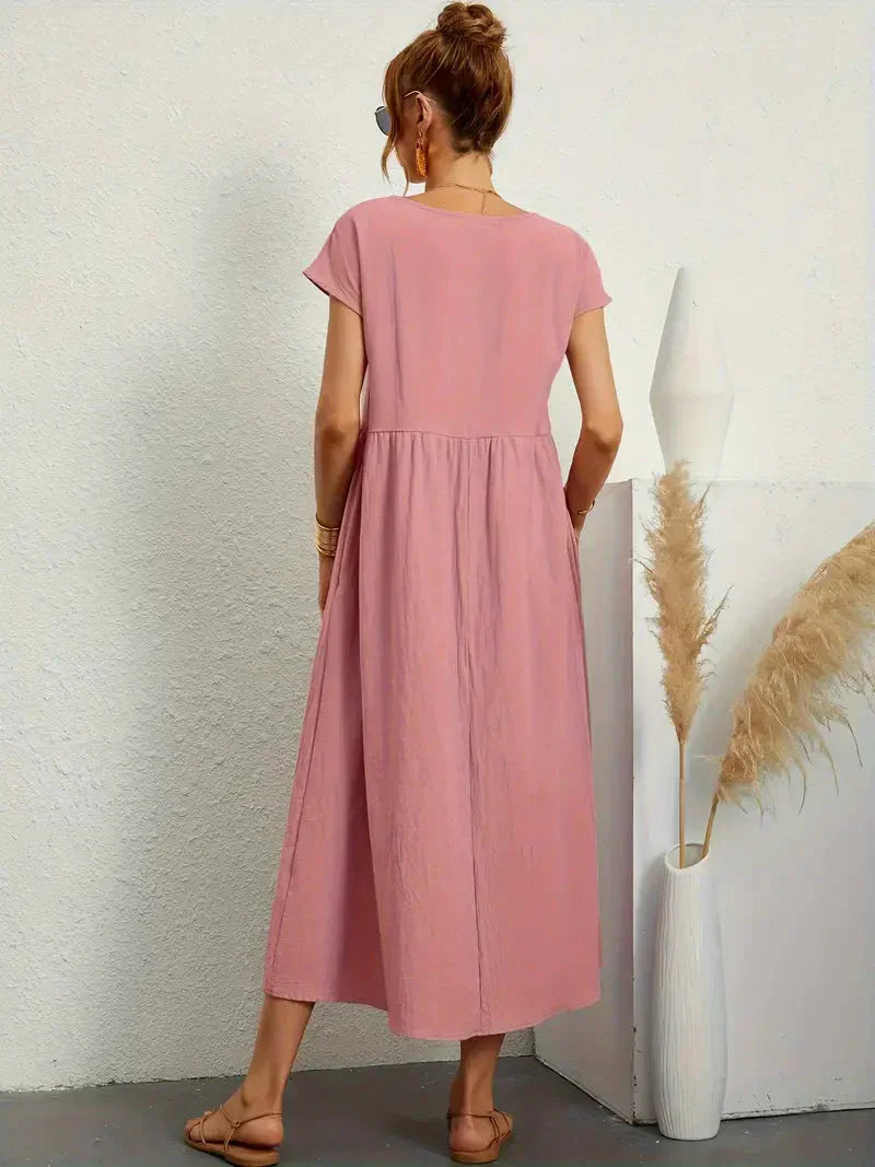 Fallyn - Langes Damenkleid