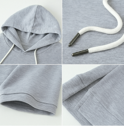 Thalia - Stylish Short Sleeve Hoodie