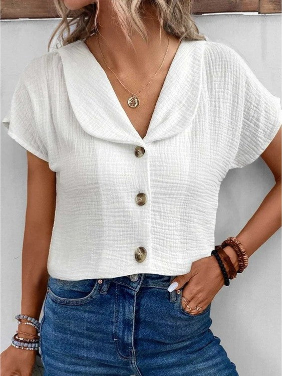 Thea - Chic Summer Blouse