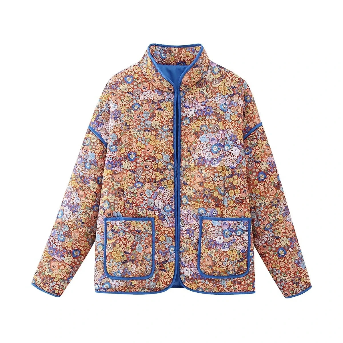 Lorella – Patchwork-Jacke im Vintage-Stil