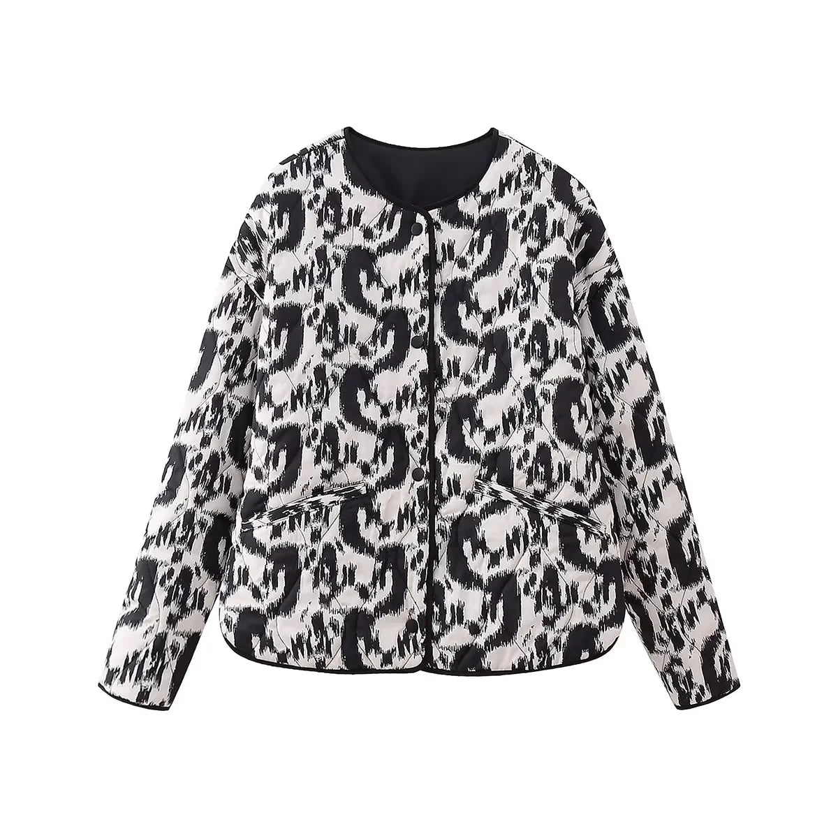 Lorella – Patchwork-Jacke im Vintage-Stil