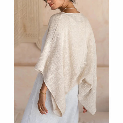 Lamuusaa Shrug Cardigan y2k Women Fall Clothes Solid Color Open Front Loose Lightweight Cover Up Fashion Clothing Streetwear