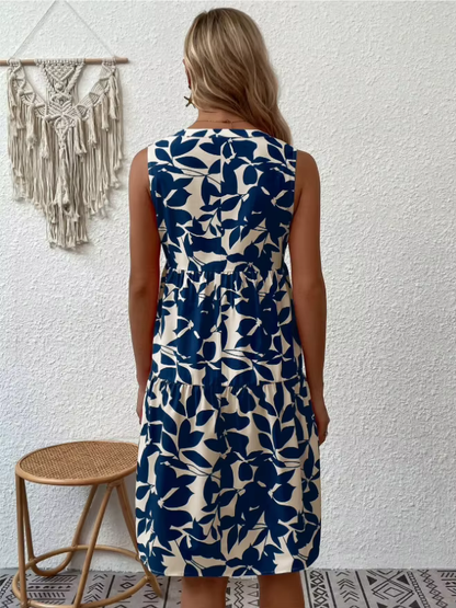 Juniper - Tiered Leaf Dress