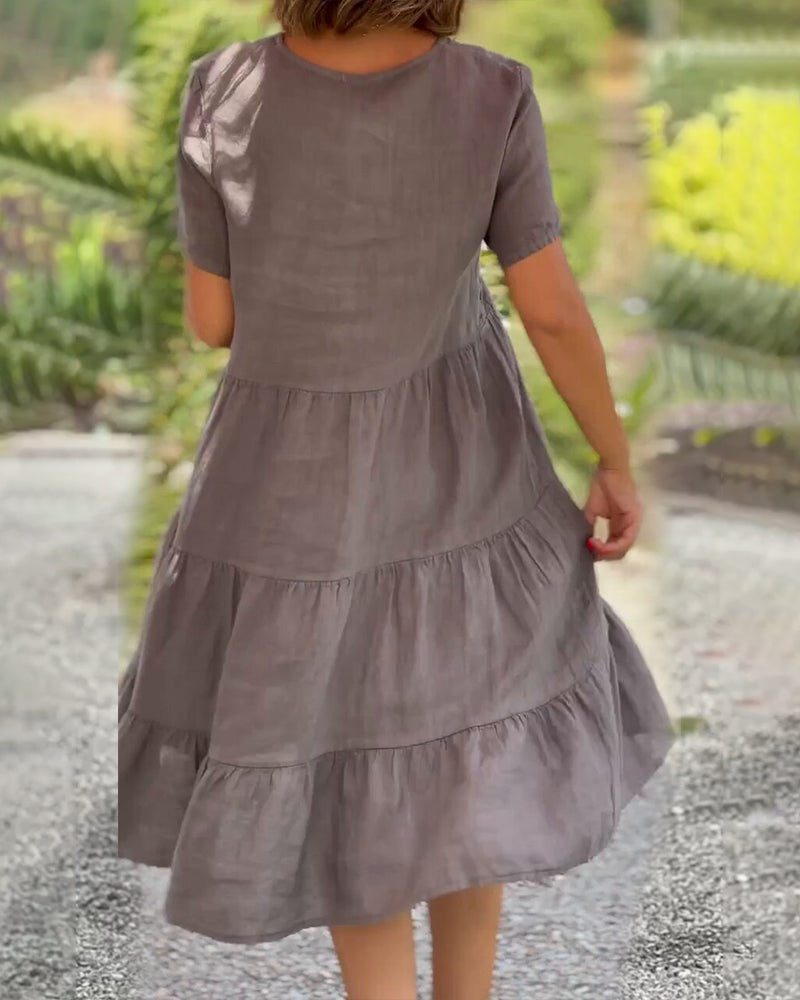 Rylee | Elegant V-Neck Dress