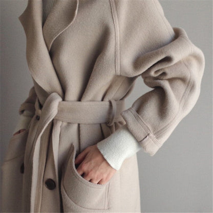Desiree - Eleganter Wollmantel
