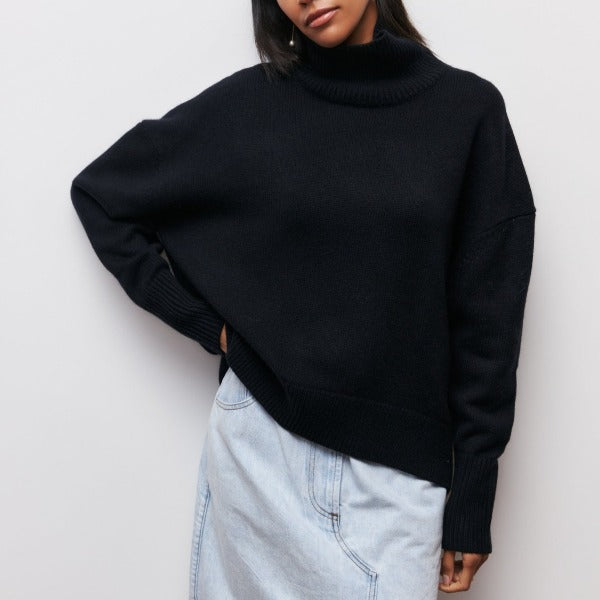 Katrielle | Damen Rollkragen Pullover | Winter