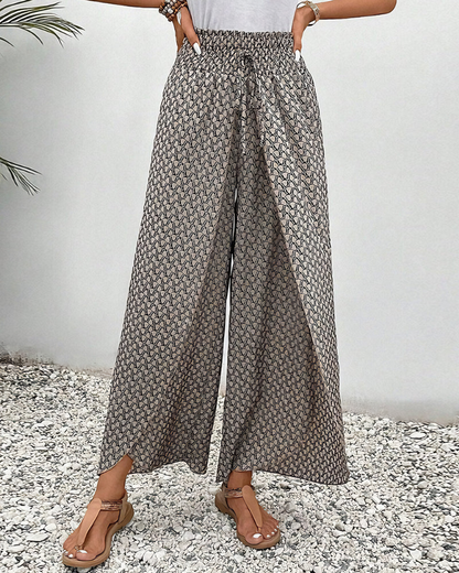 Sadie - Casual Wide Trousers