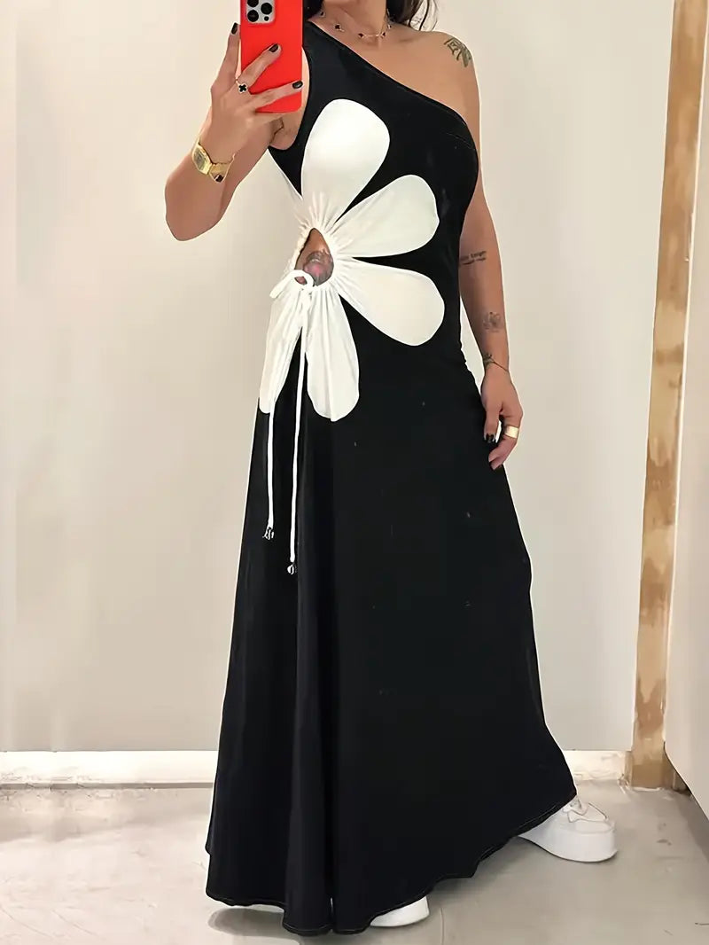 https://cdn.shopify.com/s/files/1/0646/2626/2284/files/Yuna-_Rotes_Kleid_mit_einer_Schulter_und_Rosa_Blumendruck_Schwarz_2.webp?v=1740746165