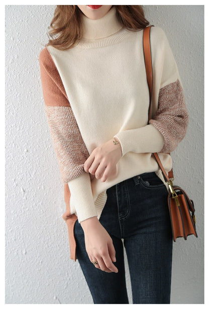 Lacey - Eleganter Rollkragenpullover für Damen