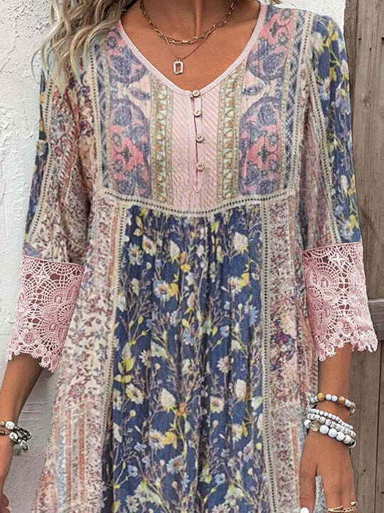 Calyssa - Elegant Boho Dress