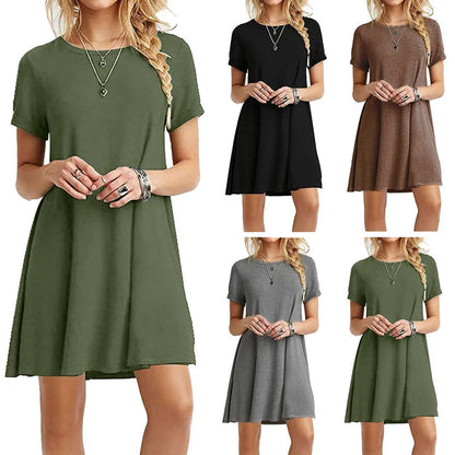 Tessa – Casual T-Shirt Dress